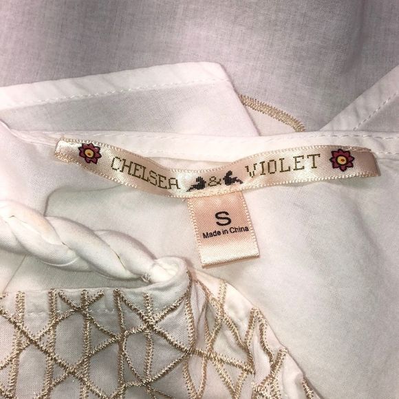 Chelsea & Violet Embroidered Boho Tank - Picture 4 of 6